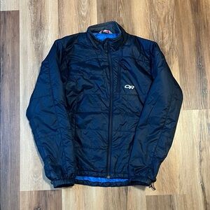 Outdoor Research Men's Navy Lightweight Puffer Jacket